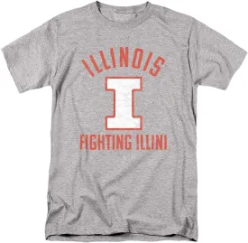 Official UIUC Logo Unisex Adult T Shirt