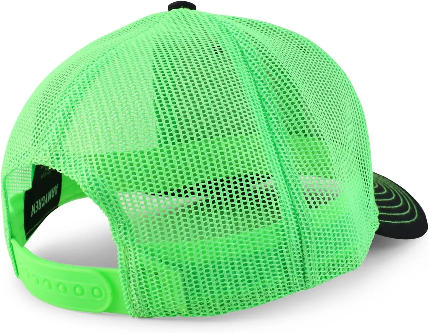 Oversize XXL Low Profile Two Tone Mesh Back Trucker Baseball Cap