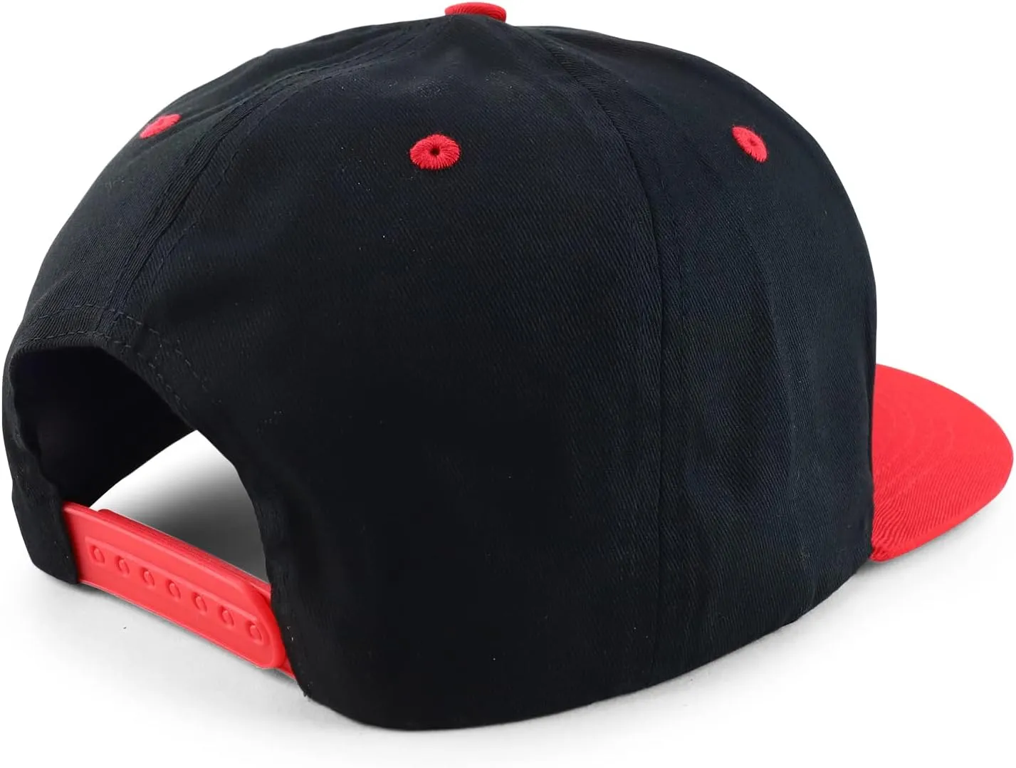 Oversized 2XL Structured Flatbill Snapback Cap for Big Heads