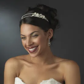Pearl Crystal Side Accented Headband