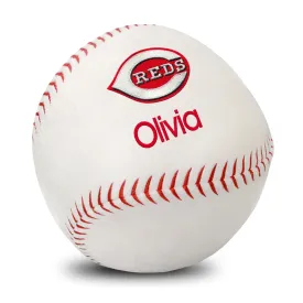 Personalized Cincinnati Reds Plush Baseball