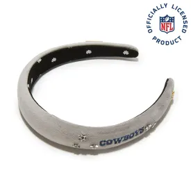 *PRE-ORDER* DALLAS COWBOYS LELE SADOUGHI X NFL GREY CHARLOTTE HEADBAND
