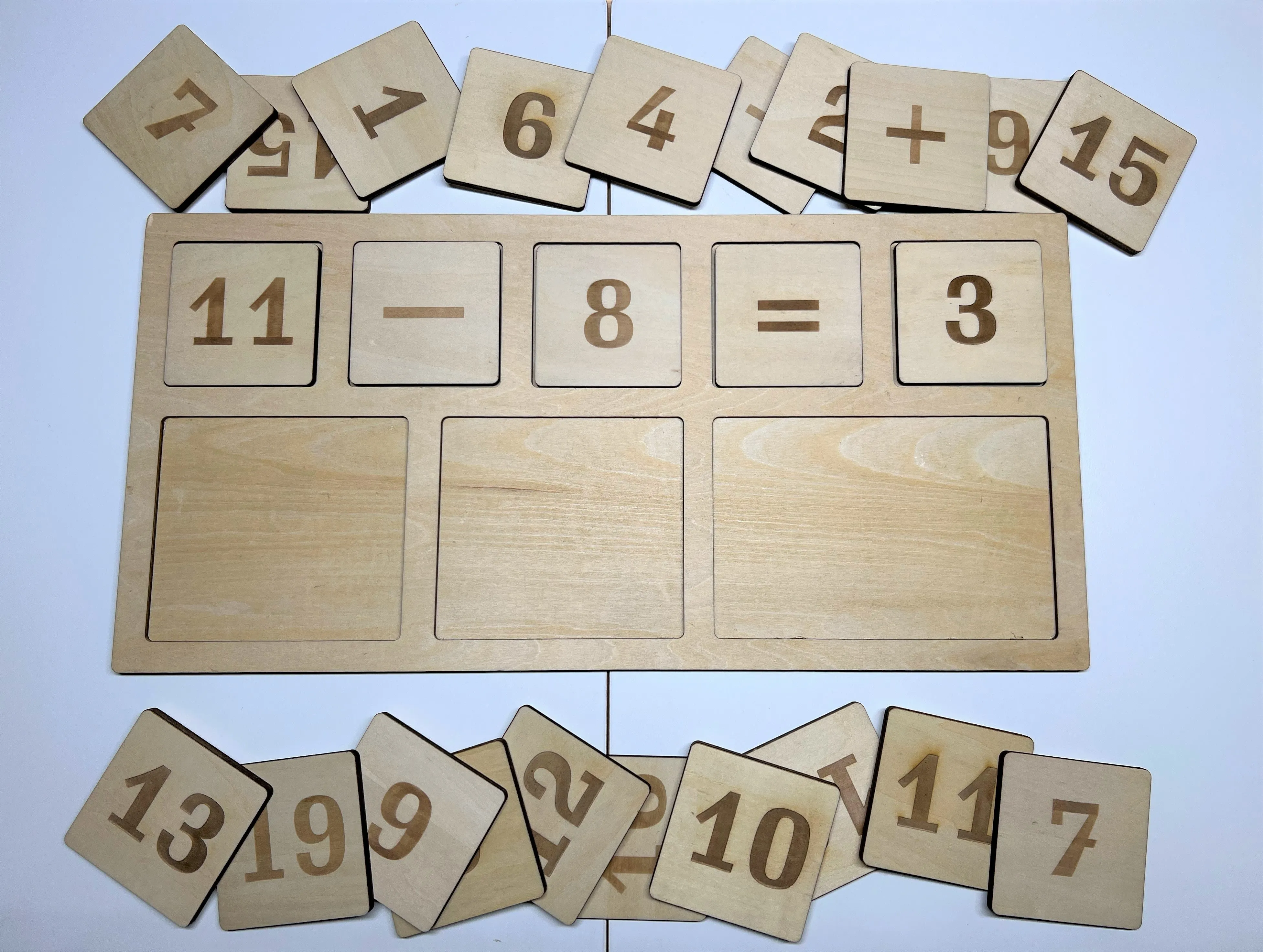 **Pre-order (Ships in 3-4 Weeks)**Educational Multi-layered Wooden Puzzle