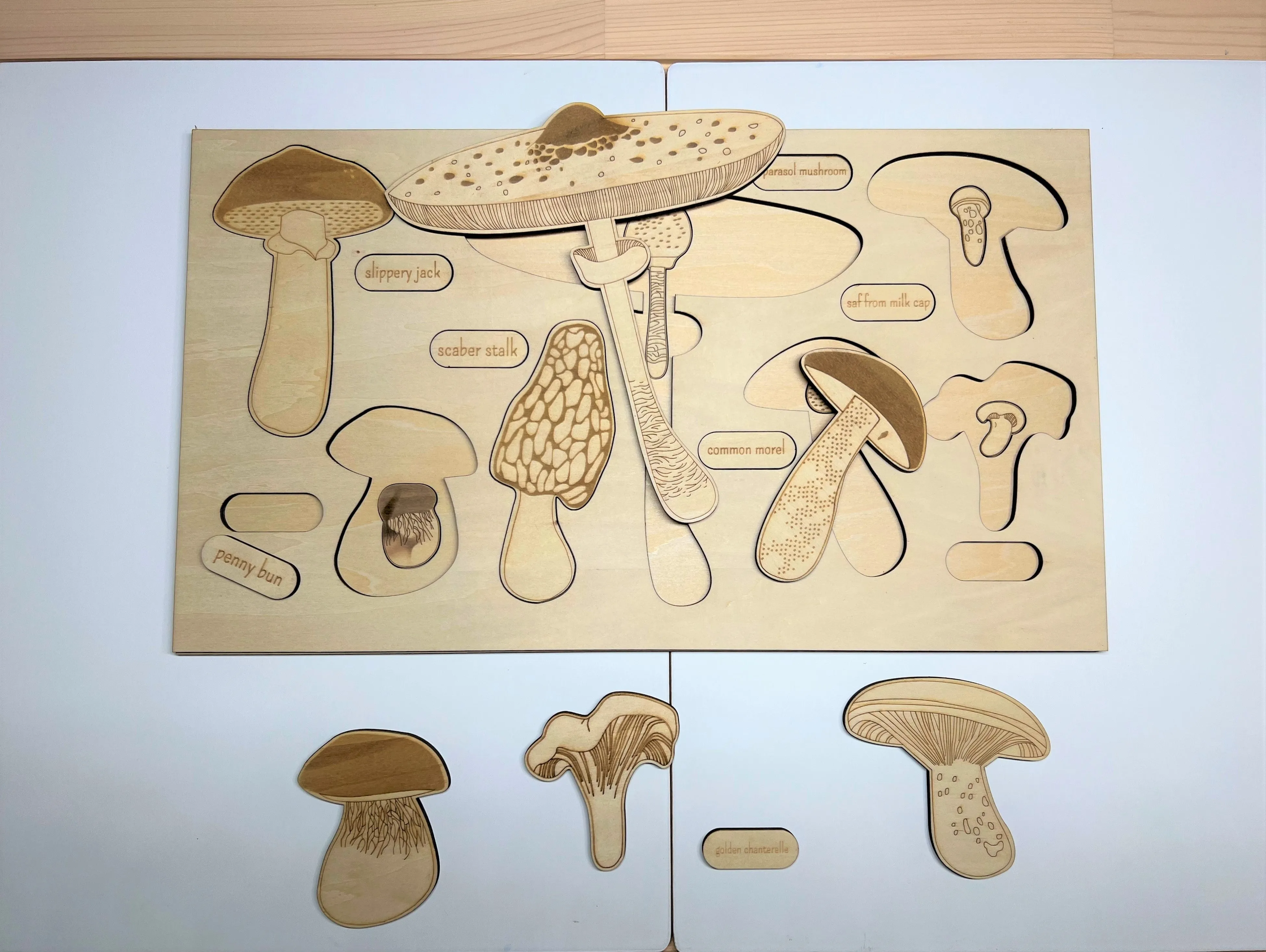 **Pre-order (Ships in 3-4 Weeks)**Educational Multi-layered Wooden Puzzle