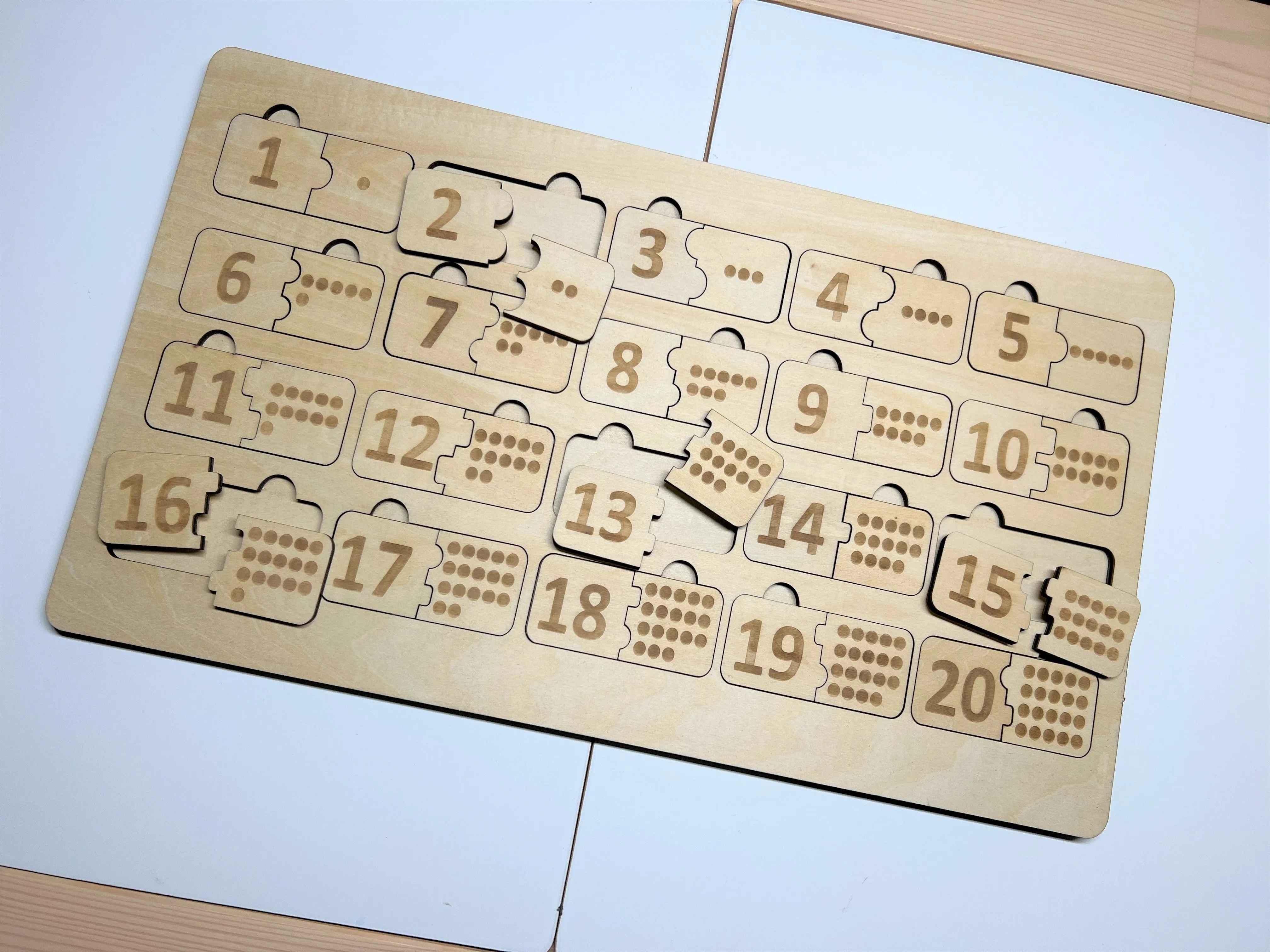 **Pre-order (Ships in 3-4 Weeks)**Educational Multi-layered Wooden Puzzle