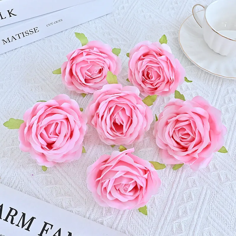 Silk Cabbages Roses Bulk Artificial Flowers