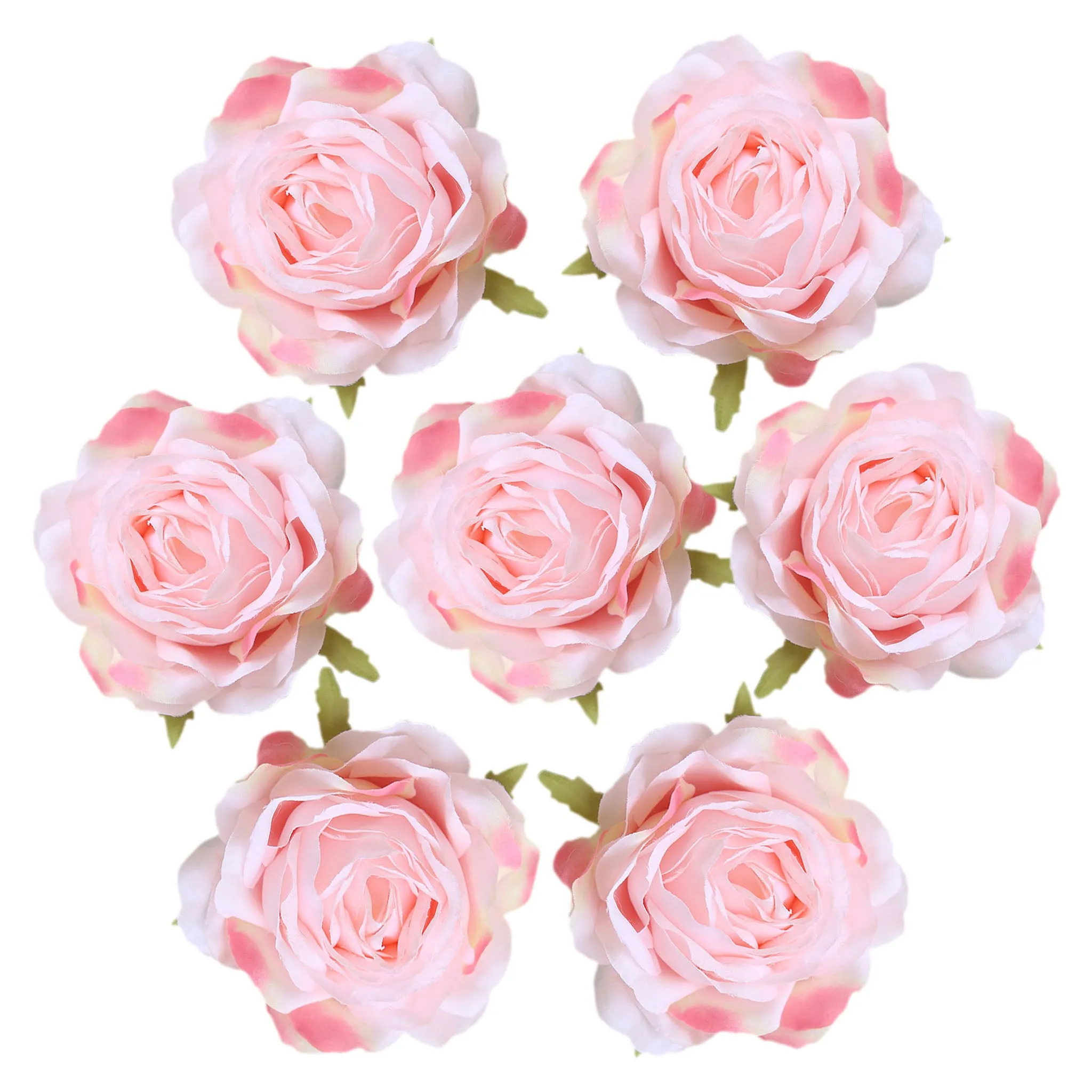 Silk Flowers Bulk Cabbge Roses Wholesale
