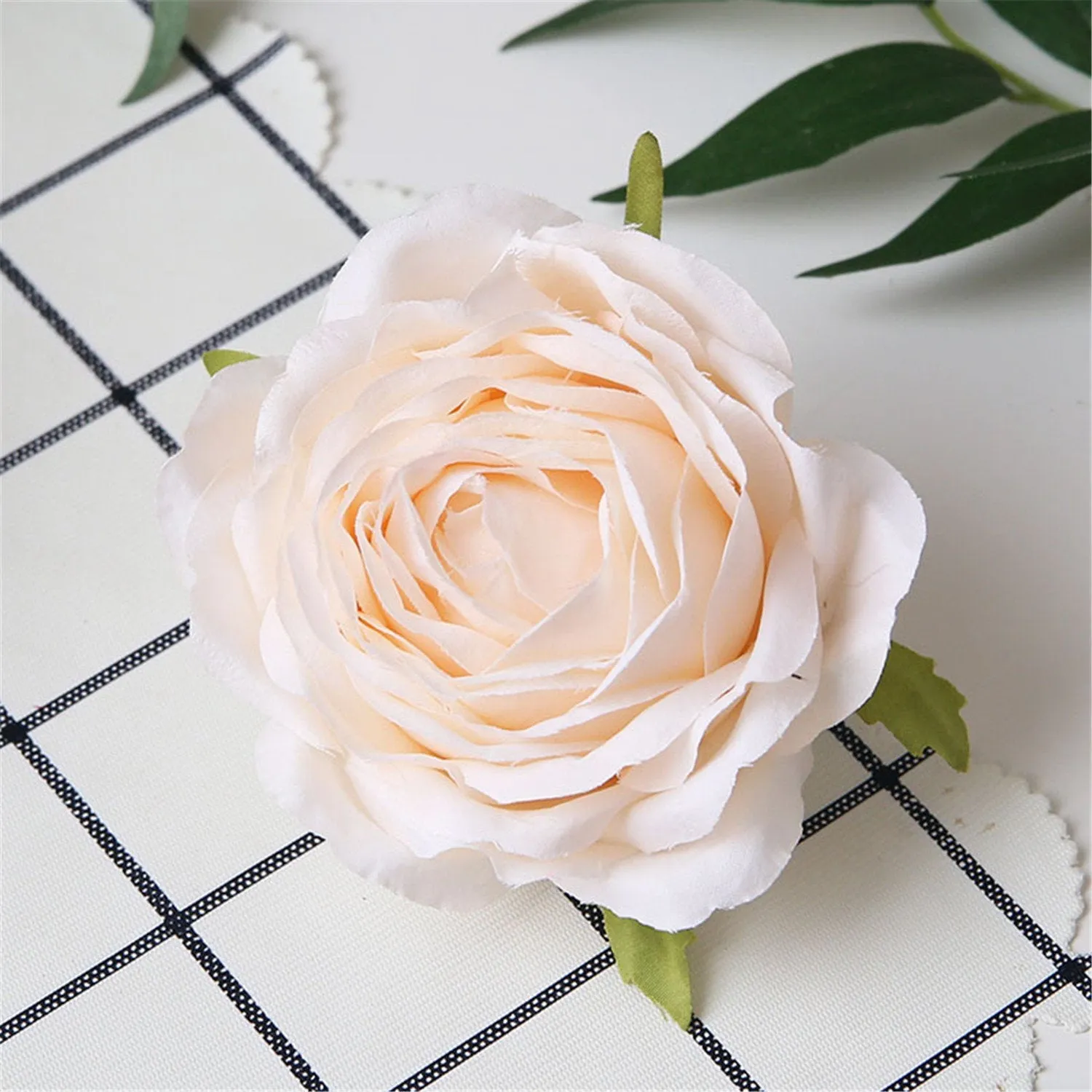 Silk Flowers Bulk Cabbge Roses Wholesale
