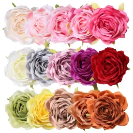 Silk Flowers Bulk Cabbge Roses Wholesale