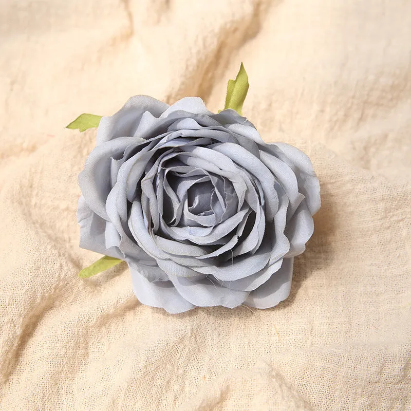 Silk Flowers Bulk Cabbge Roses Wholesale