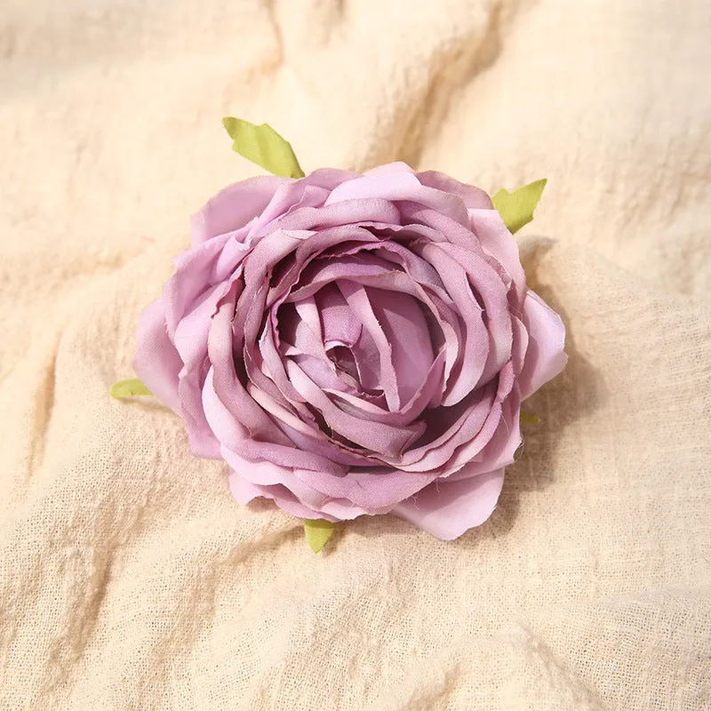 Silk Flowers Bulk Cabbge Roses Wholesale