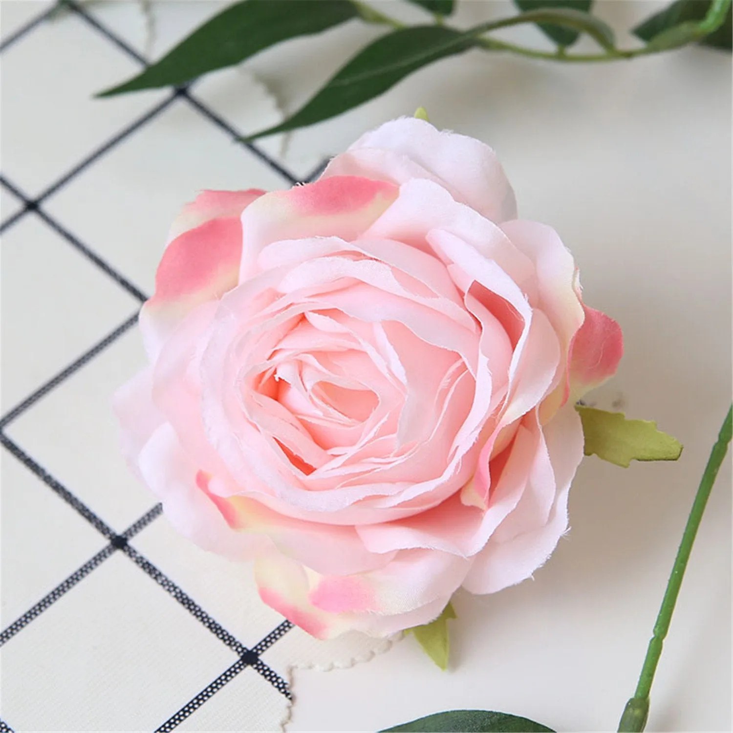 Silk Flowers Bulk Cabbge Roses Wholesale