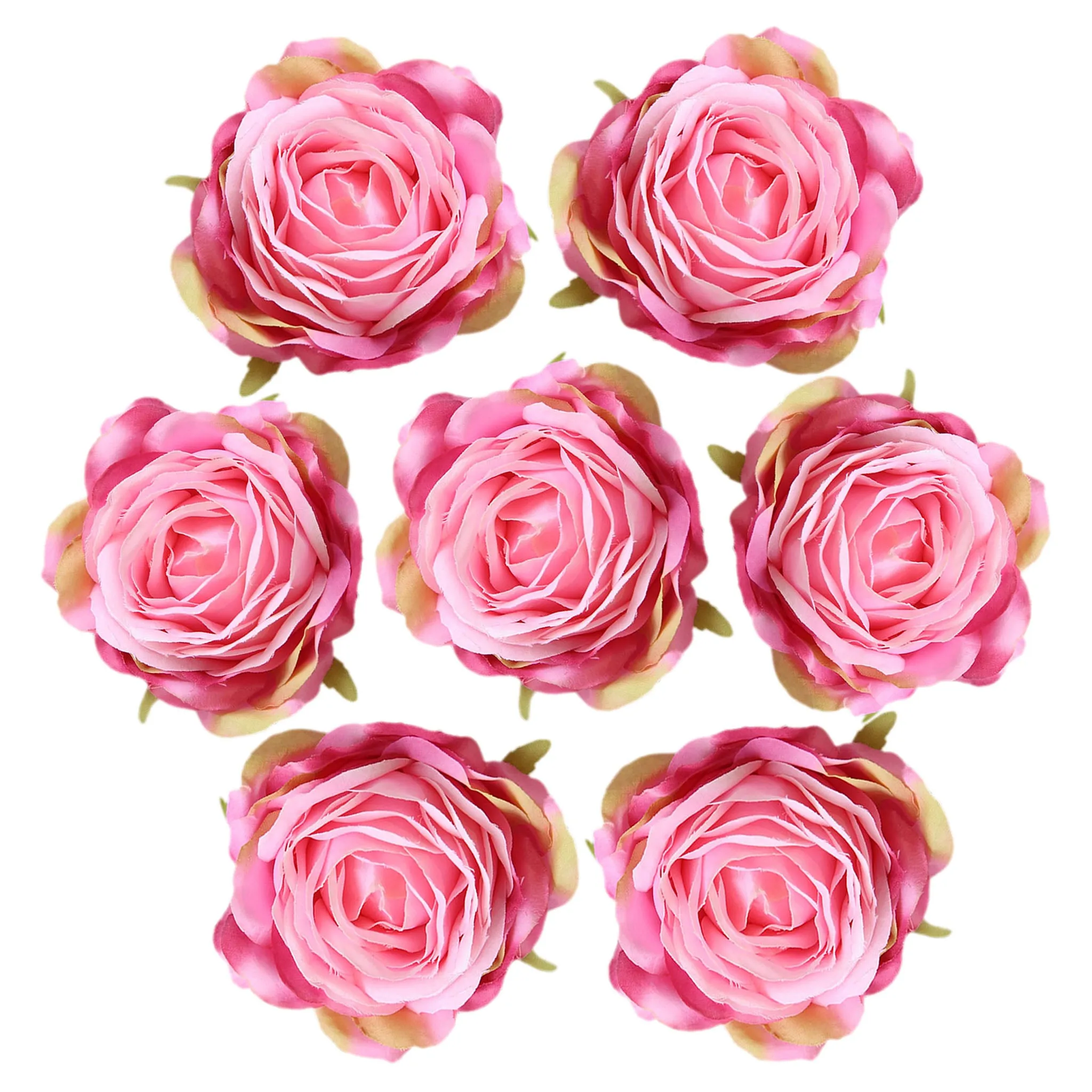 Silk Flowers Bulk Cabbge Roses Wholesale