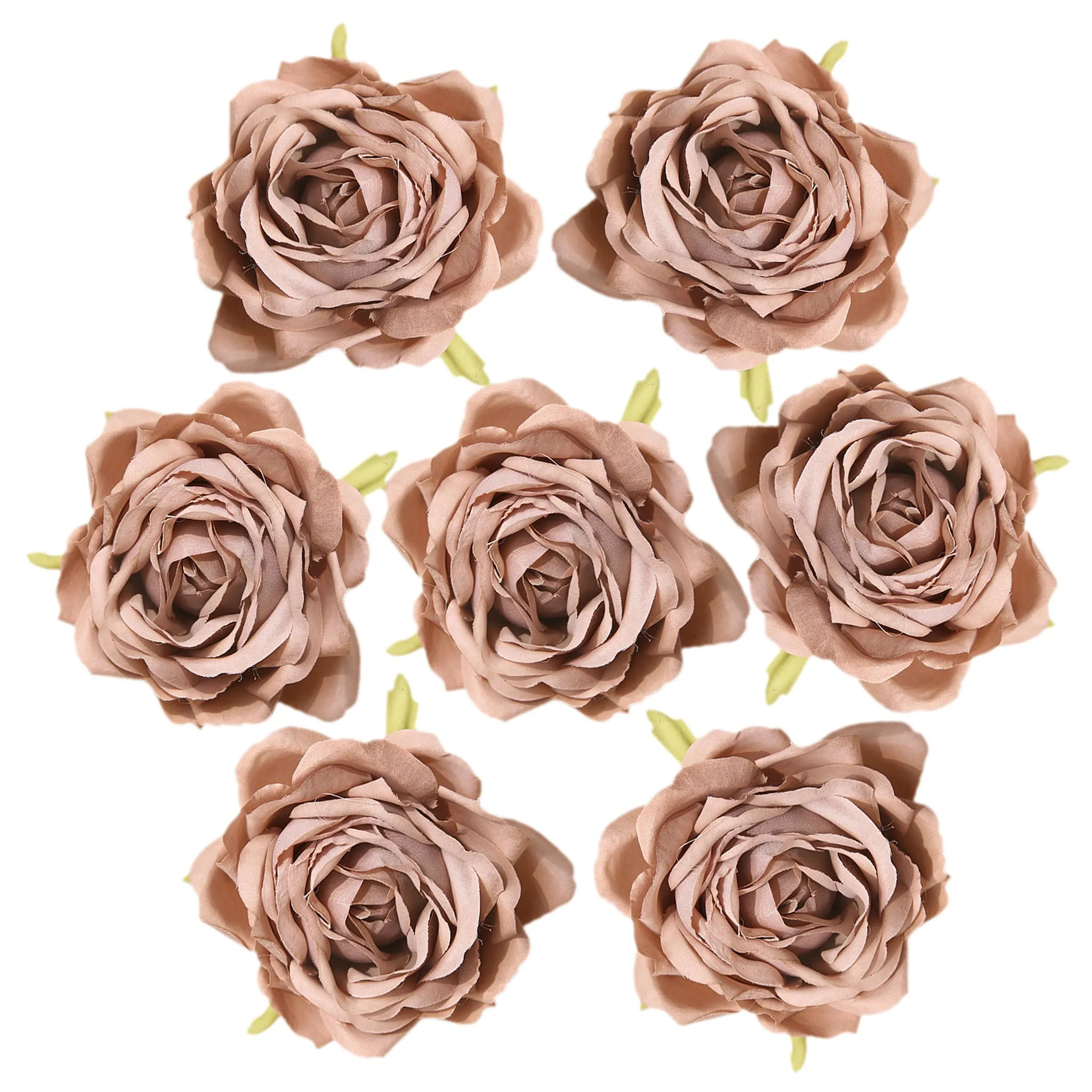 Silk Flowers Bulk Cabbge Roses Wholesale