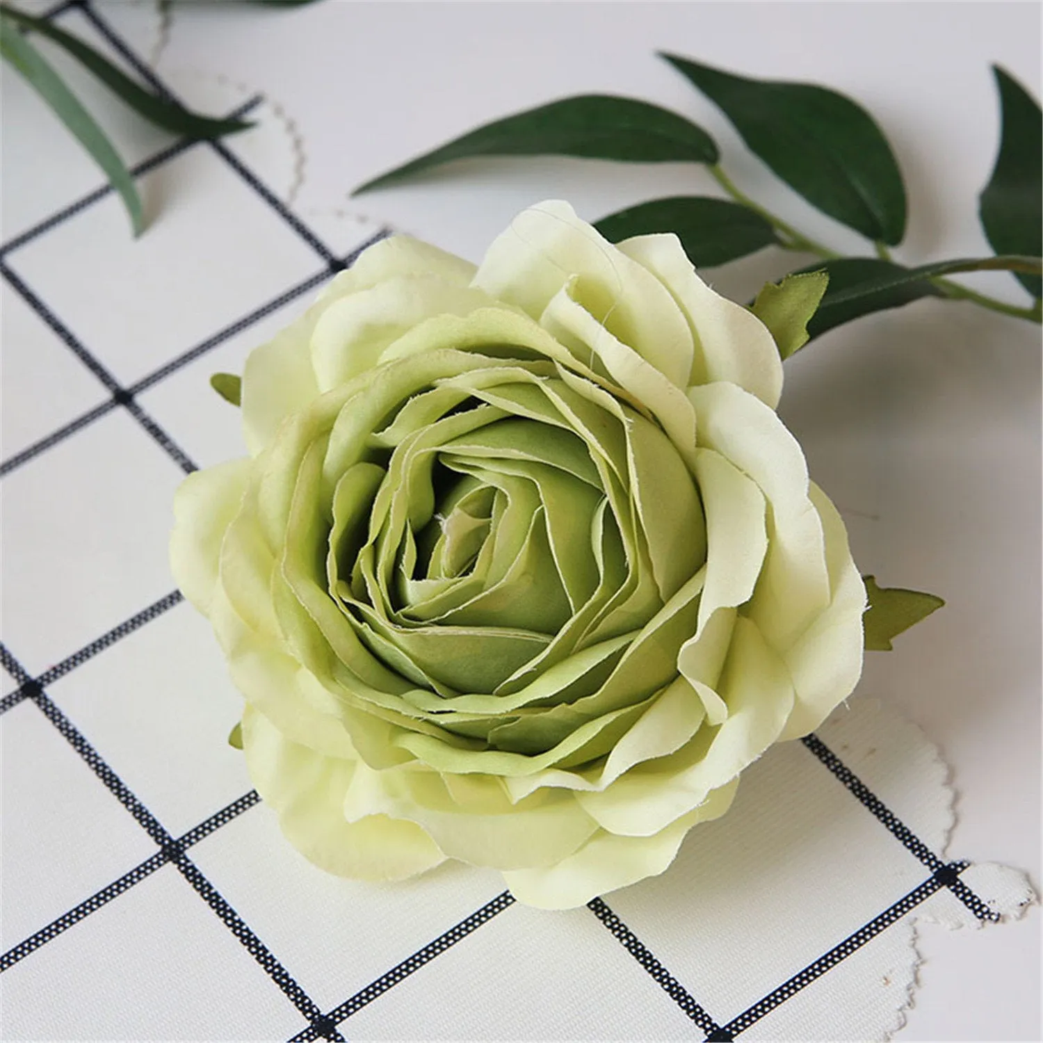 Silk Flowers Bulk Cabbge Roses Wholesale