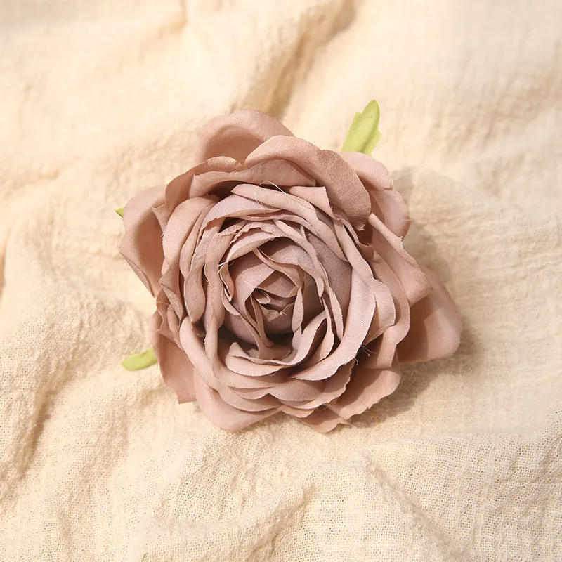 Silk Flowers Bulk Cabbge Roses Wholesale