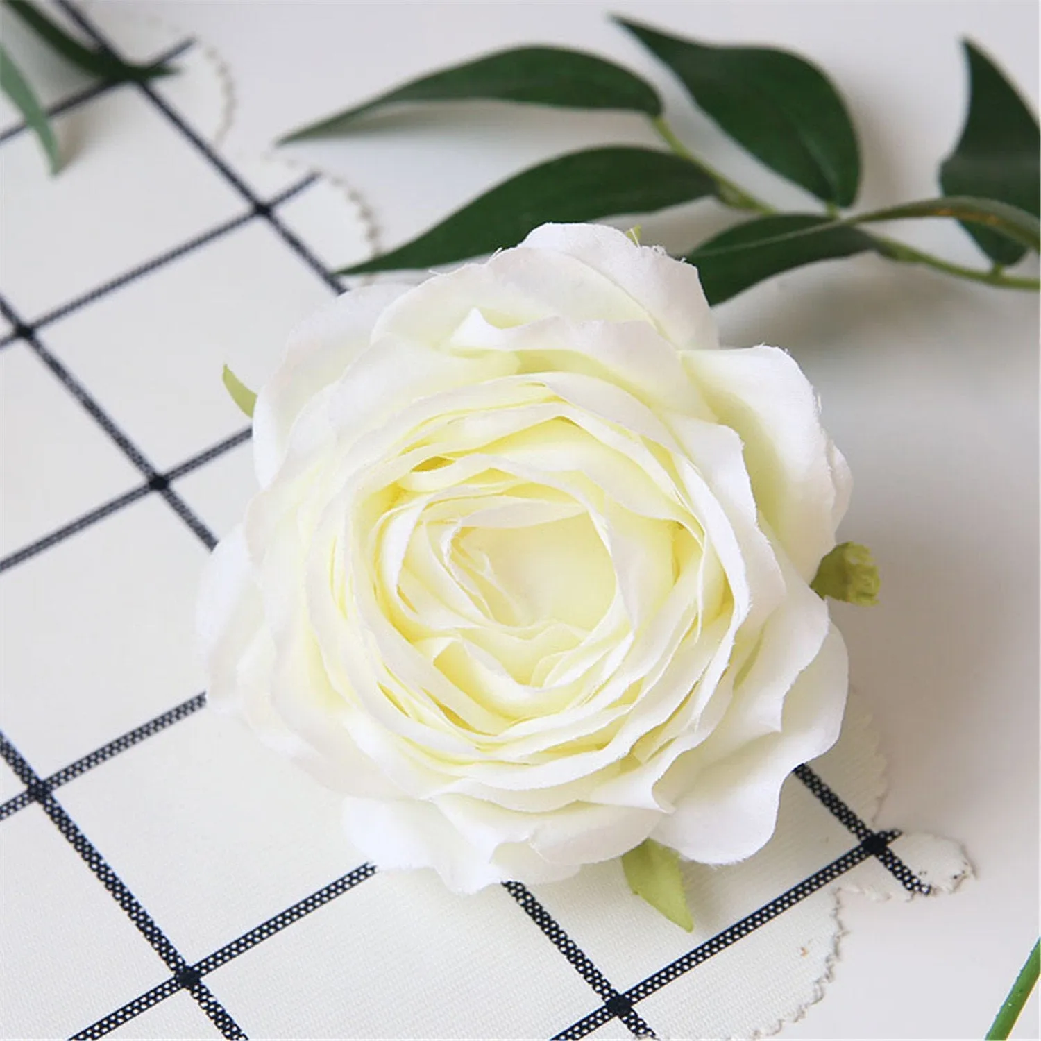 Silk Flowers Bulk Cabbge Roses Wholesale