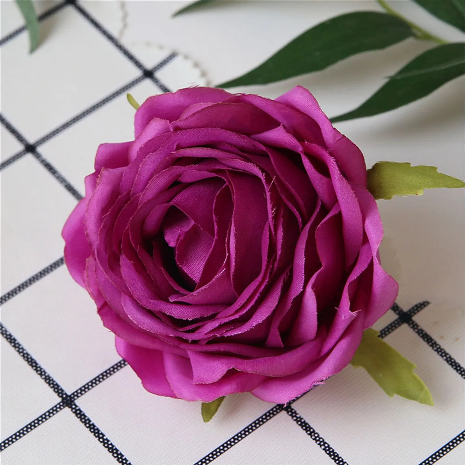 Silk Flowers Bulk Cabbge Roses Wholesale