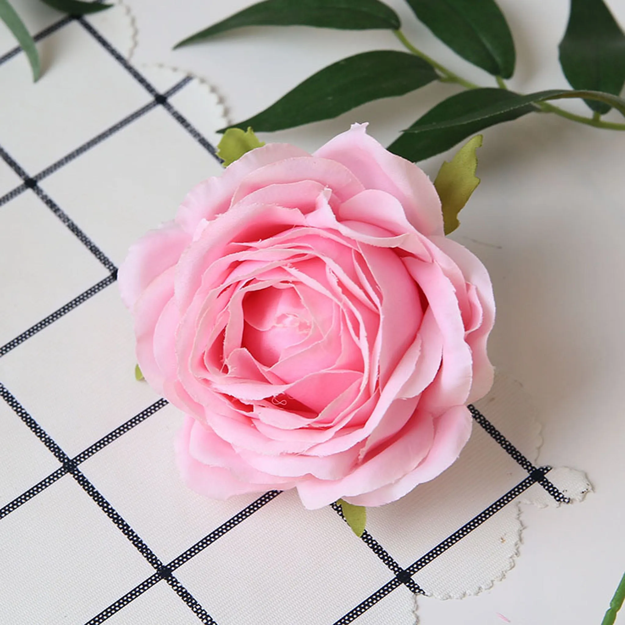 Silk Flowers Bulk Cabbge Roses Wholesale