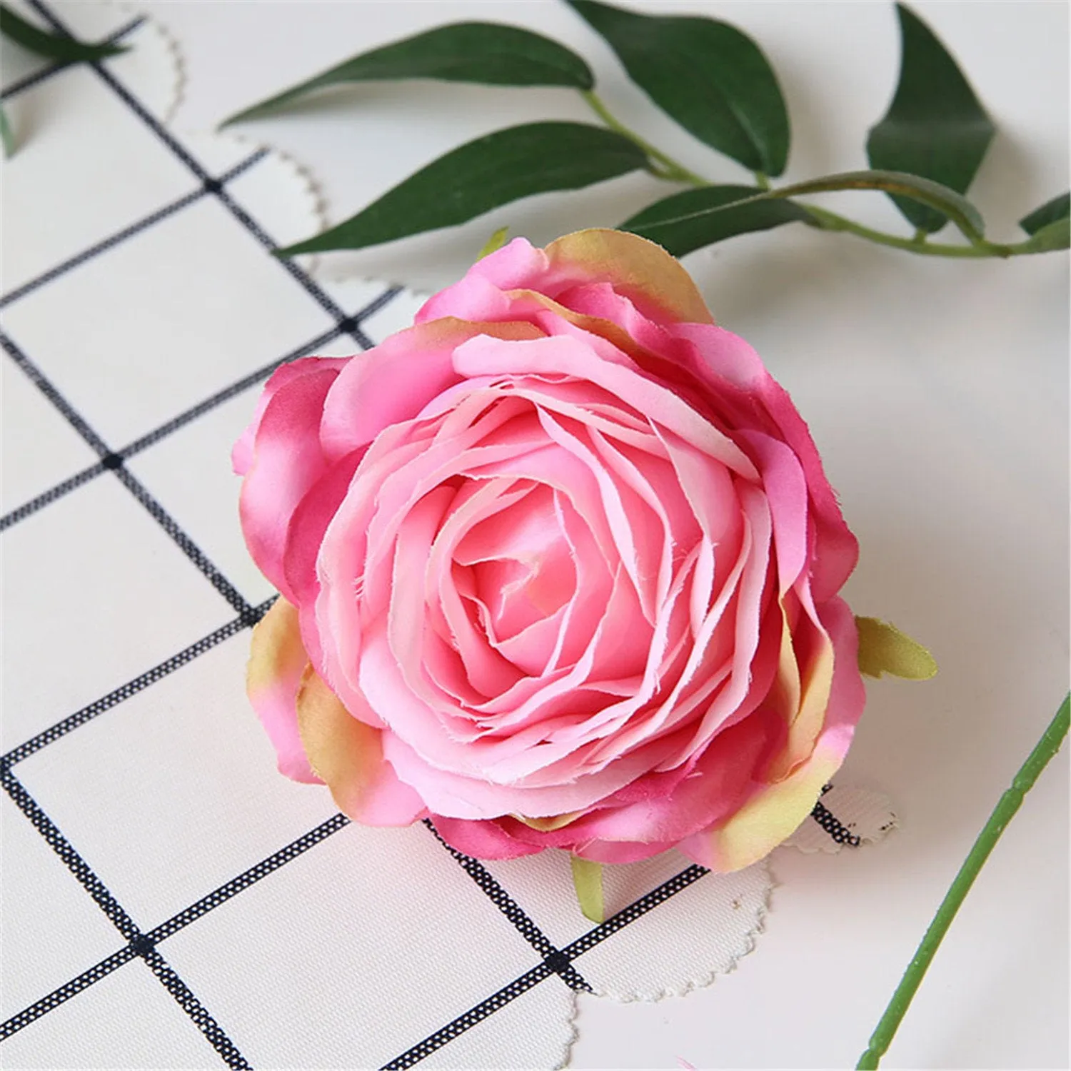 Silk Flowers Bulk Cabbge Roses Wholesale