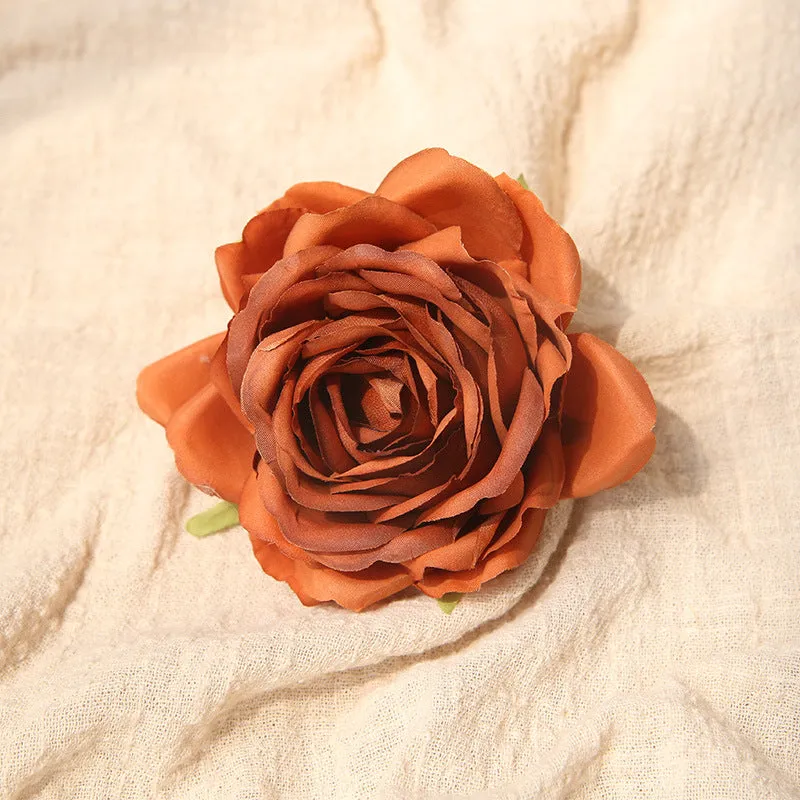 Silk Flowers Bulk Cabbge Roses Wholesale