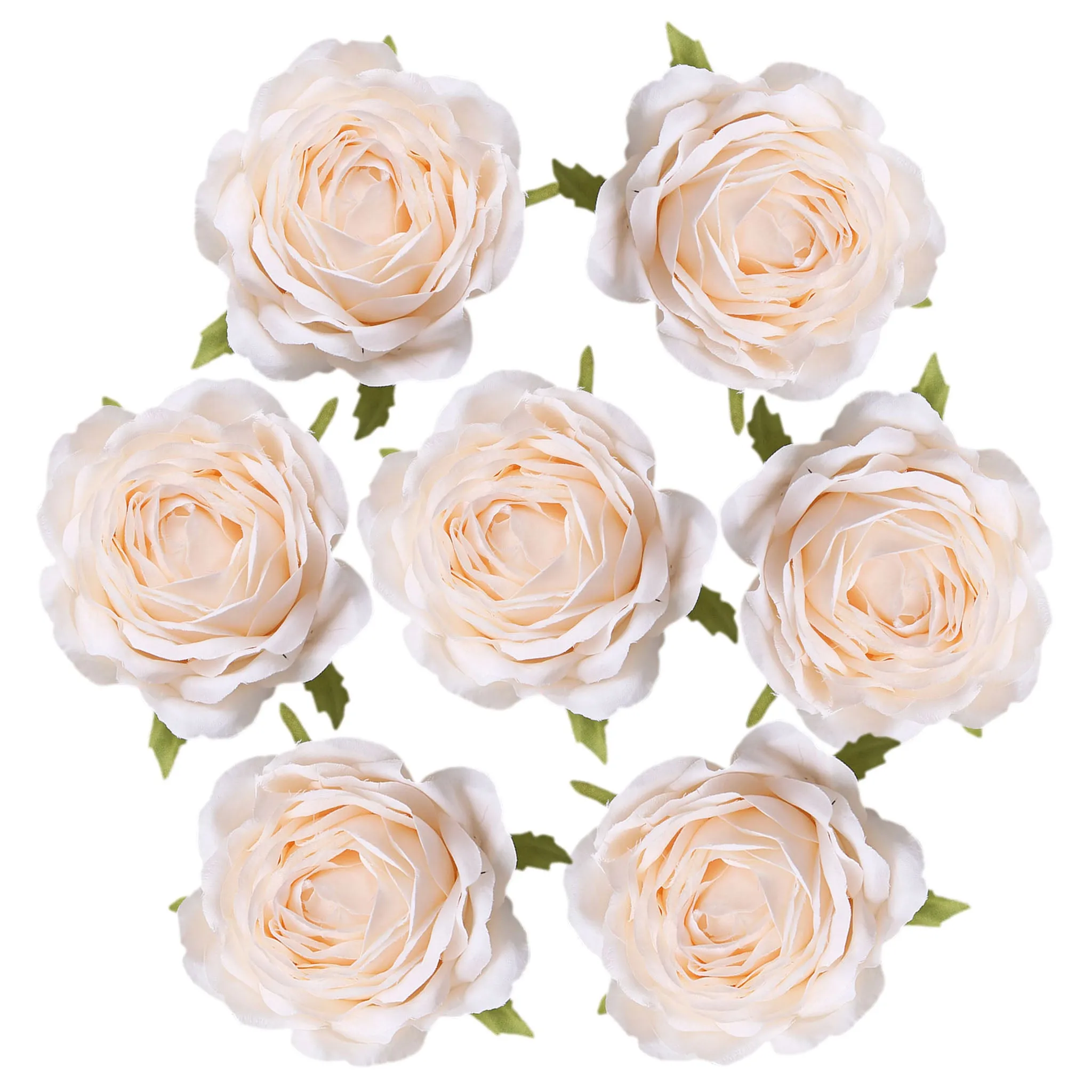 Silk Flowers Bulk Cabbge Roses Wholesale