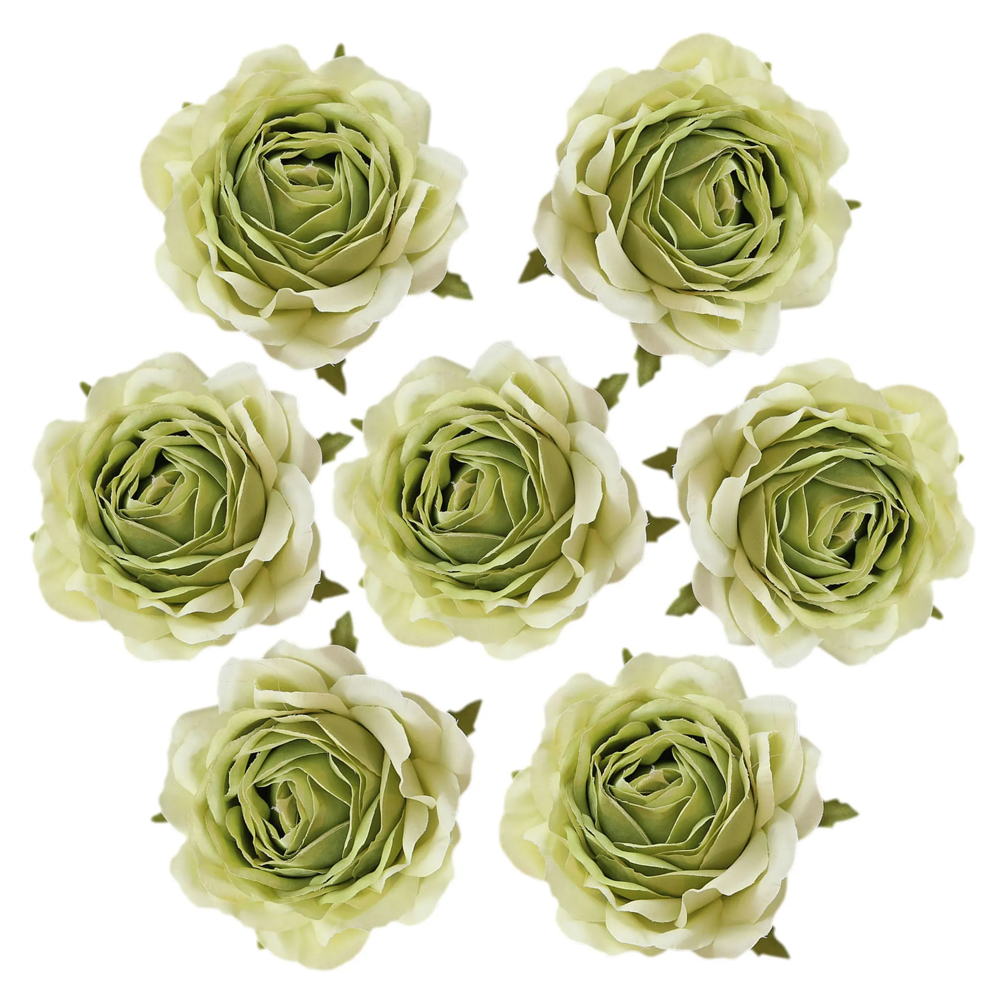 Silk Flowers Bulk Cabbge Roses Wholesale