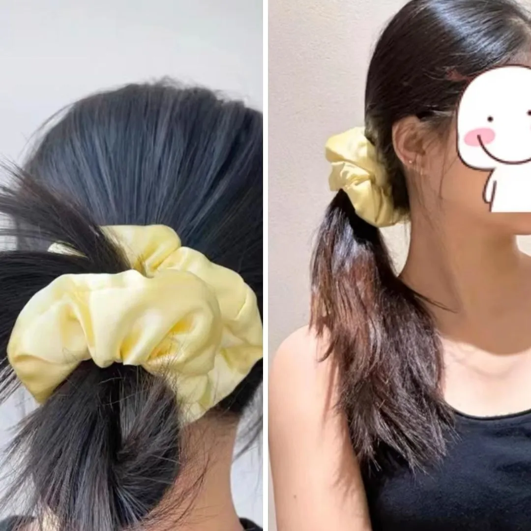 Silk Pillow Scrunchie Custom Wholesale