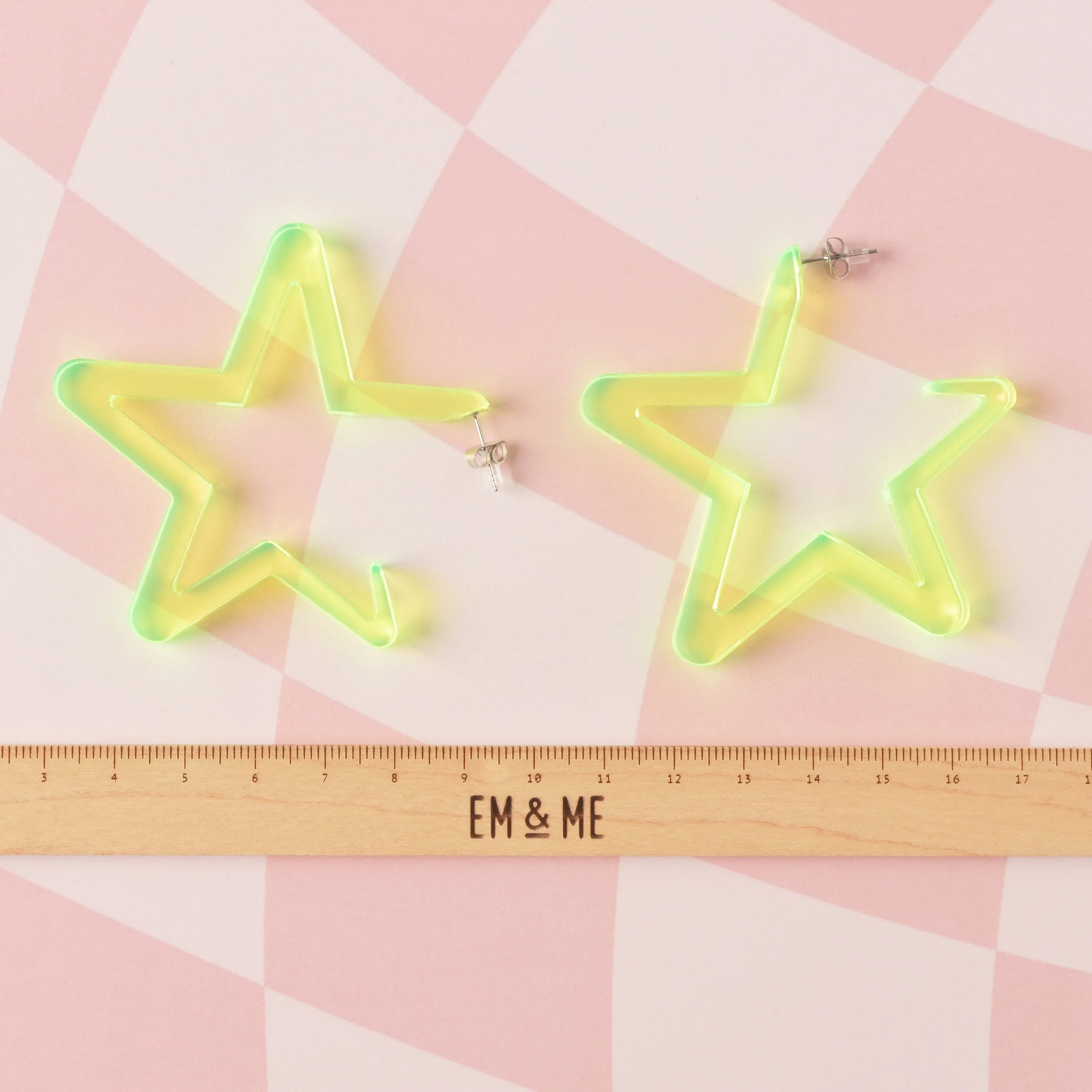 Star Statement Earrings