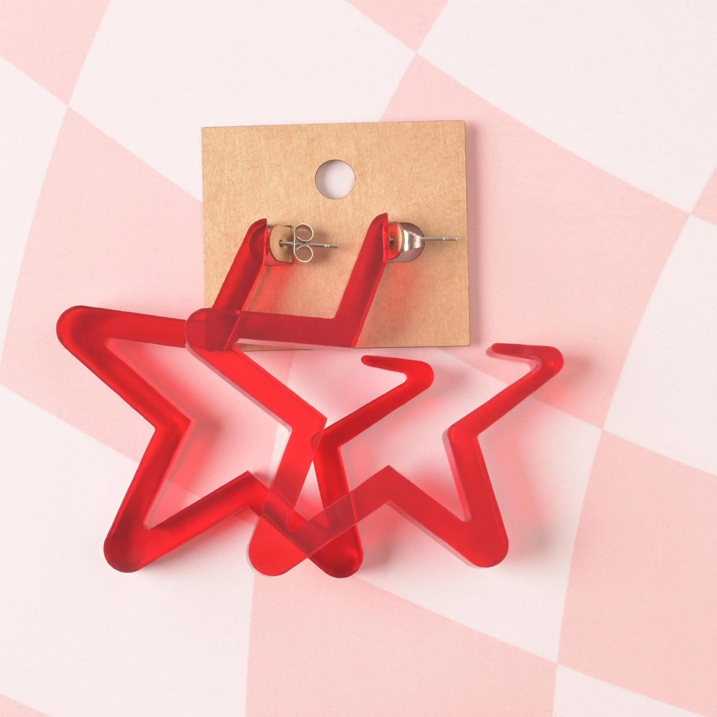 Star Statement Earrings