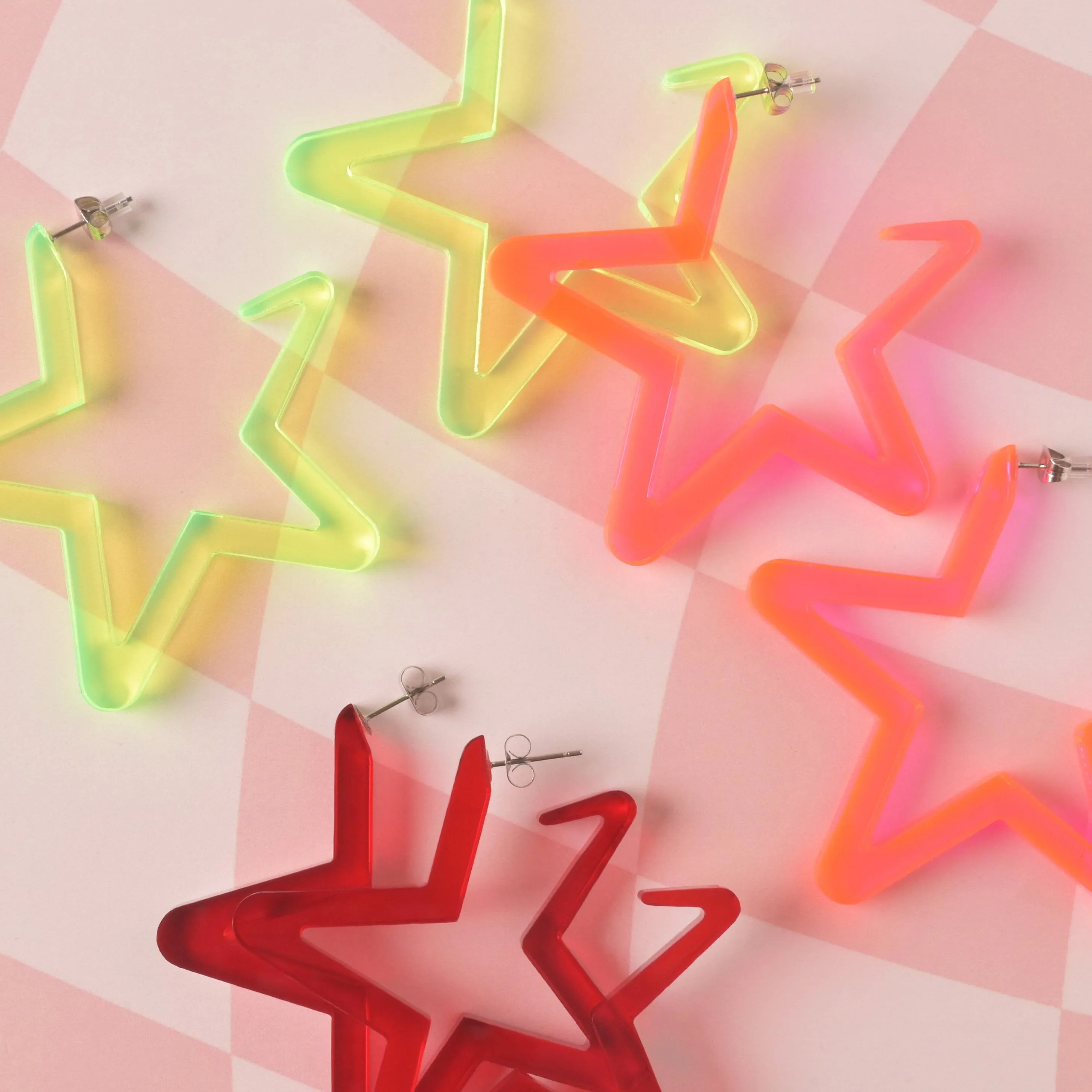 Star Statement Earrings