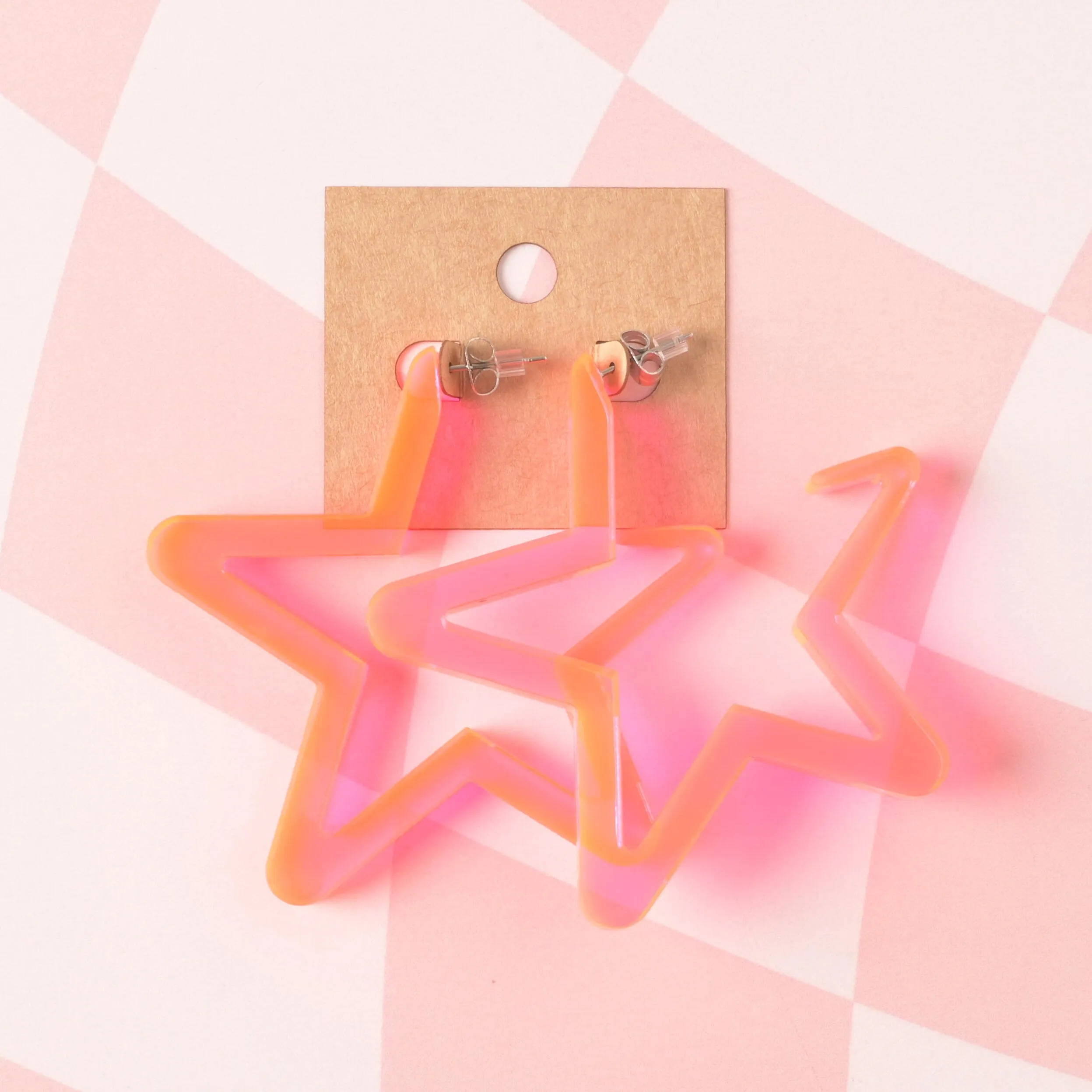 Star Statement Earrings