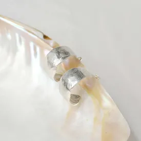 Statement Silver Hoop Earrings