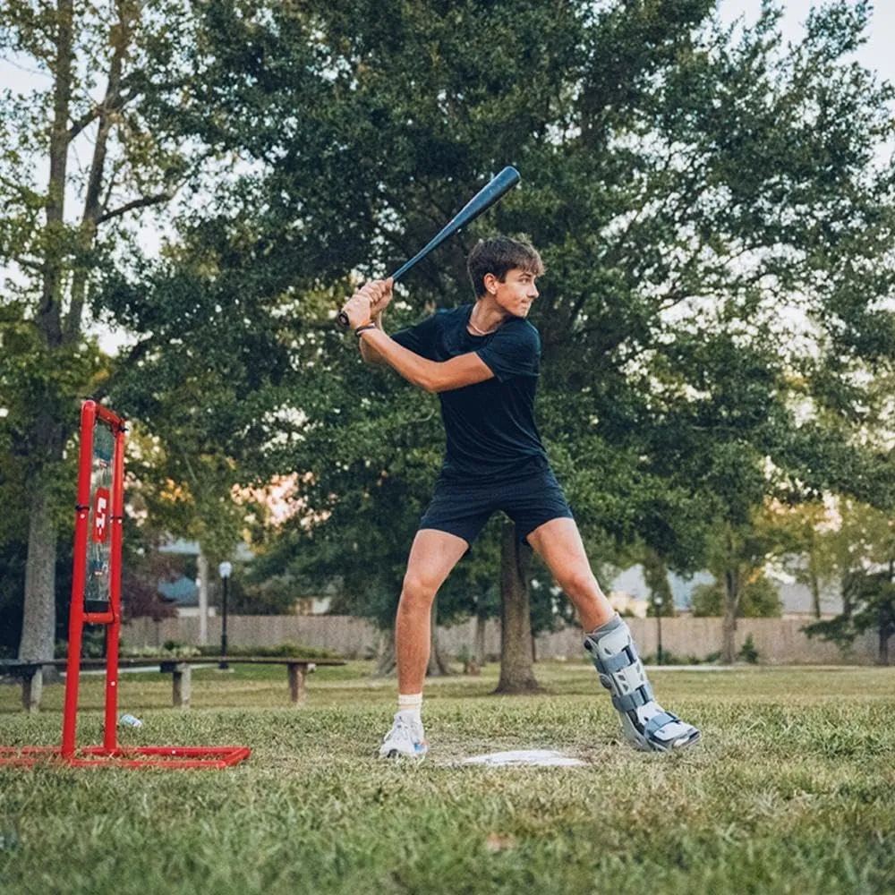 SweetSpot Plastic Bat and Ball Combo Set | Backyard Baseball Set for Youth, Kids, Teens, and Adults