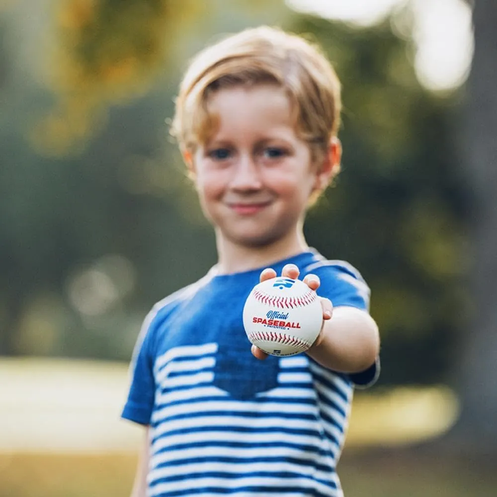 SweetSpot Plastic Bat and Ball Combo Set | Backyard Baseball Set for Youth, Kids, Teens, and Adults