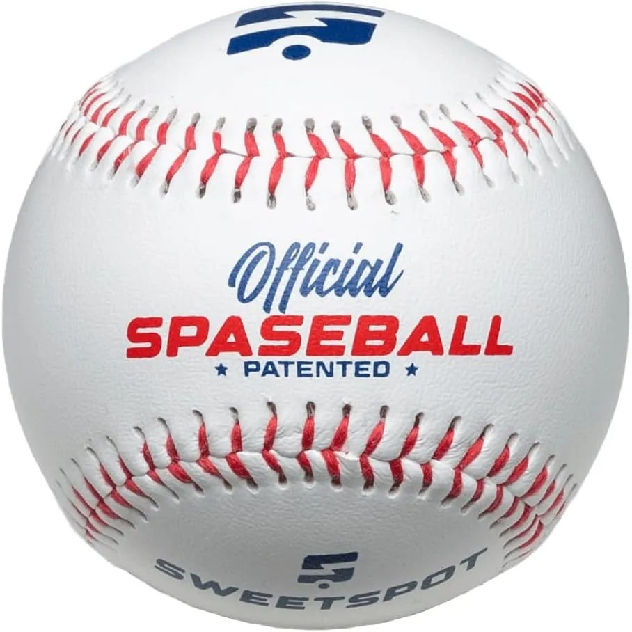 SweetSpot Plastic Bat and Ball Combo Set | Backyard Baseball Set for Youth, Kids, Teens, and Adults