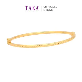 TAKA Jewellery 916 Gold Bangle