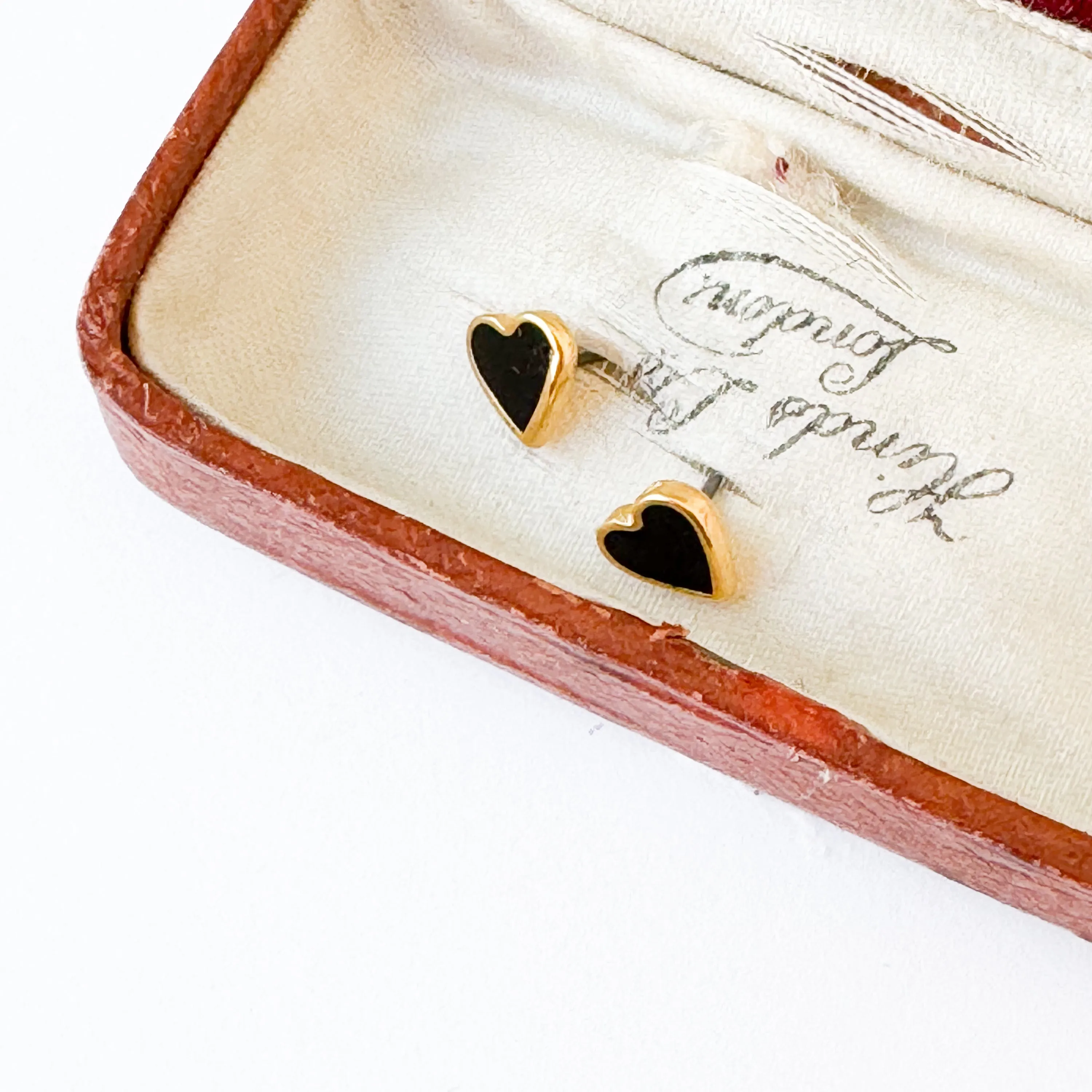 Tiny Heart Studs With Hypoallergenic posts